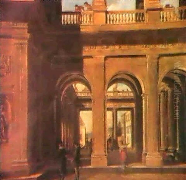 Personnages Dans Une Architecture Imaginaire - view 1