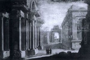 Figures Amongst Classical Ruins Figures Amongst Classical Ruins
