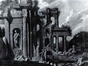 Figures Among Classical Ruins Figures Among Classical Ruins