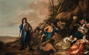 The Judgement Of Midas In The Contest Between Apollo And Pan by Pieter Codde