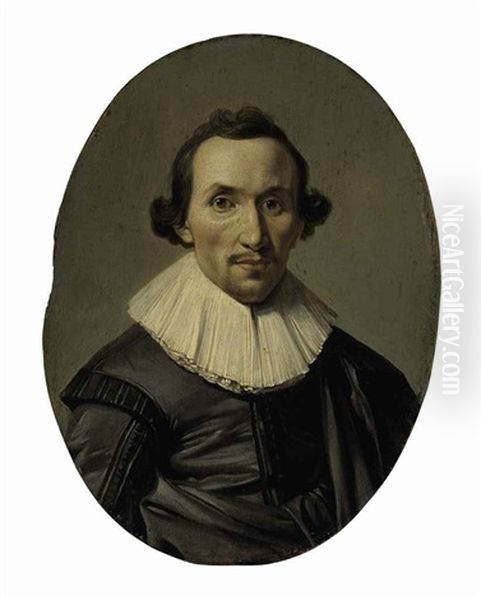 Portrait Of A Gentleman In Black - view 1