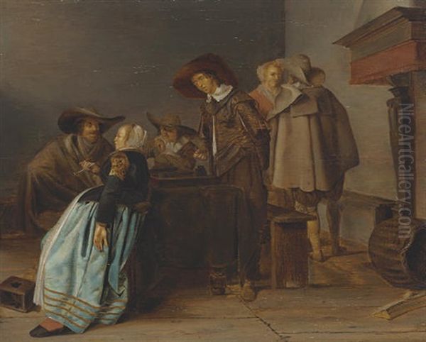 A Tavern Scene - view 1
