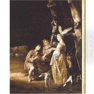 Granida And Daifilo by Pieter Codde