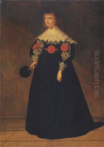 Portrait D'une Dame En Robe Noire - view 1