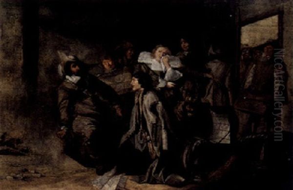 A Guardroom Scene - view 1