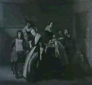 Soldaten In Der Wachtstube by Pieter Codde