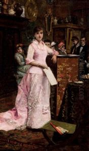 El Recital by Victoriano Codina Y Langlin