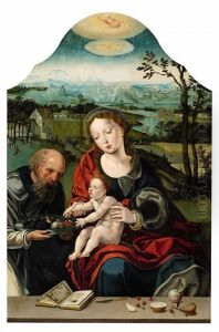 The Holy Family by Pieter Coeck van Aelst the Younger