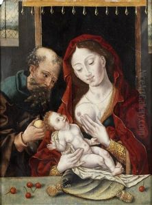 The Holy Family by Pieter Coeck van Aelst the Younger