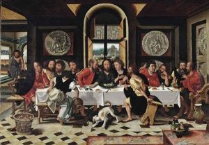 The Last Supper by Pieter Coeck van Aelst the Younger