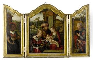 The Adoration Of The Magi (triptych)