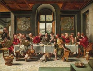 The Last Supper by Pieter Coeck van Aelst the Younger
