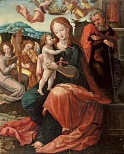 Vierge A L'enfant Avec Saint Joseph Vierge A L'enfant Avec Saint Joseph