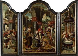 Femme A Sa Toilette by Pieter Ii Coecke Van Aelst