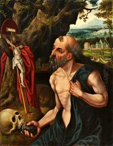 Der Heilige Hieronymus by Pieter Ii Coecke Van Aelst