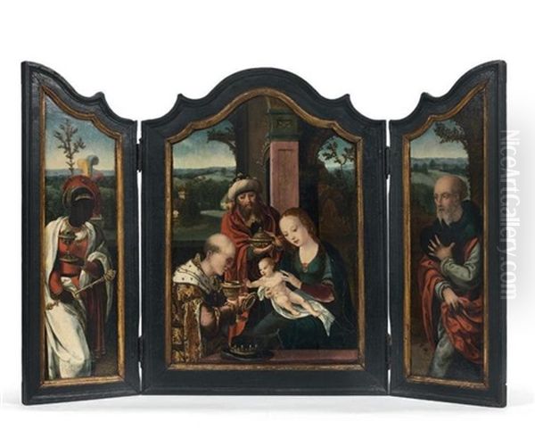 Adoration Des Mage (triptych) - view 1