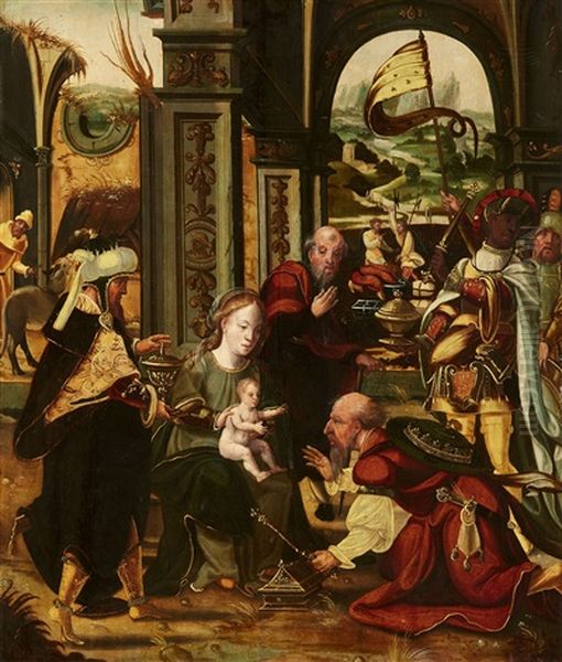 The Adoration Of The Magi - view 1