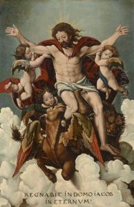 La Vision D'ezechiel by Pieter Ii Coecke Van Aelst