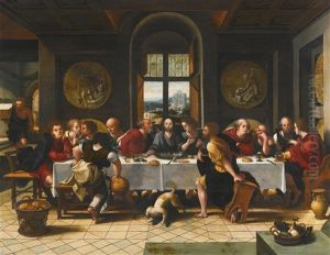 The Last Supper by Pieter Ii Coecke Van Aelst