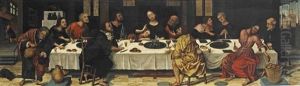 The Last Supper by Pieter Ii Coecke Van Aelst