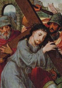 Christ Carrying The Cross by Pieter Ii Coecke Van Aelst