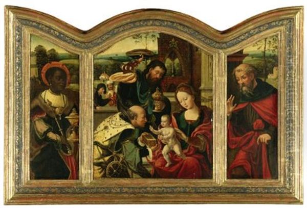 Adoration Of The Magi (triptych, Various Sizes) - view 1