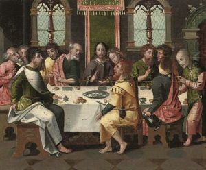 The Last Supper by Pieter Ii Coecke Van Aelst