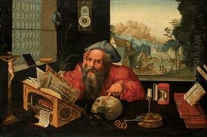 Saint Jerome In His Study