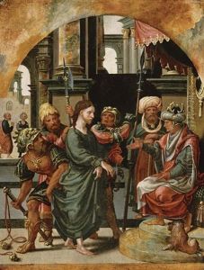 Christ Presented To Pilate by Pieter Ii Coecke Van Aelst