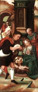 Adoration Of The Shepherds by Pieter Ii Coecke Van Aelst