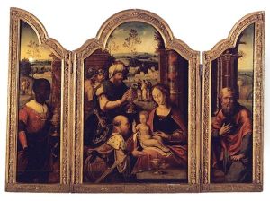 The Adoration Of The Magi by Pieter Ii Coecke Van Aelst