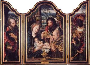 The Adoration Of The Magi; Saint Joseph; Balthasar