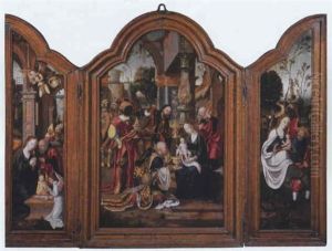 The Adoration Of The Magi; The Nativity; The Flight Into Egypt