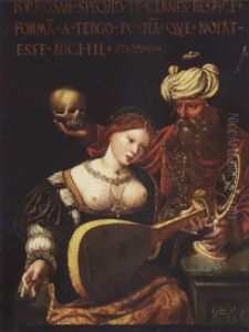 An Allegory Of The Transience Of Earthly Beauty
