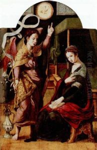 The Annunciation by Pieter Ii Coecke Van Aelst
