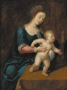 The Virgin And Child by Pieter Ii Coecke Van Aelst