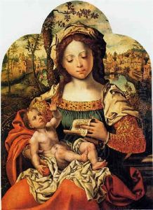 Madonna Con Bambino by Pieter Ii Coecke Van Aelst