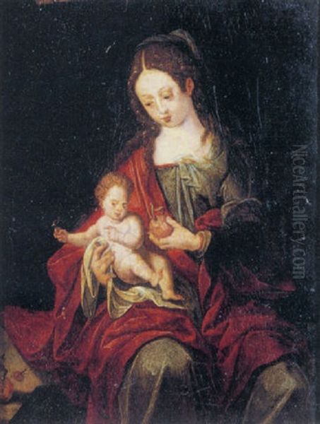 Vierge A L'enfant - view 1