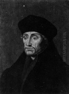 Bildnis Des Humanisten Erasmus Von Rotterdam by Pieter Ii Coecke Van Aelst