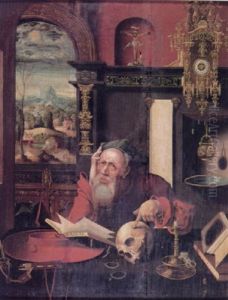 St. Jerome Seated In His Study