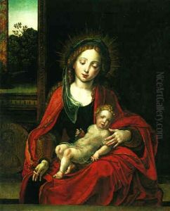 The Virgin And Child by Pieter Ii Coecke Van Aelst
