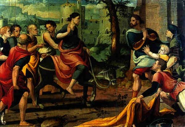 Christ's Entry Into Jerusalem - view 1