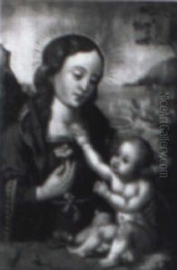 Madonna And Child by Pieter Ii Coecke Van Aelst