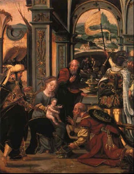 Die Anbetung Der Konige - view 1