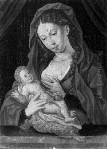 The Virgin And Child by Pieter Ii Coecke Van Aelst
