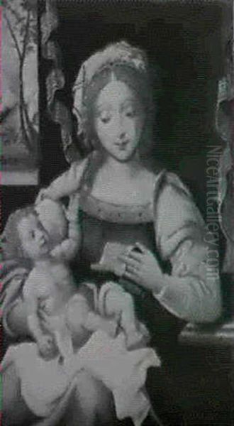 Vierge A L'enfant - view 1