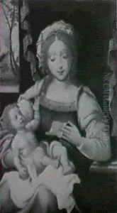 Vierge A L'enfant by Pieter Ii Coecke Van Aelst