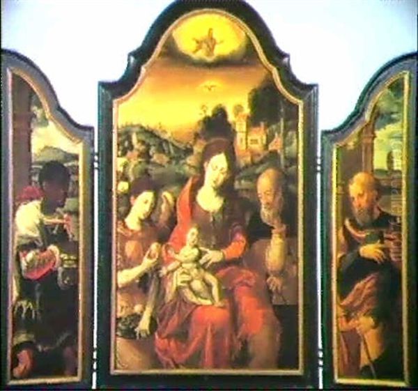 Saint Joseph  King   Balthasar - view 1