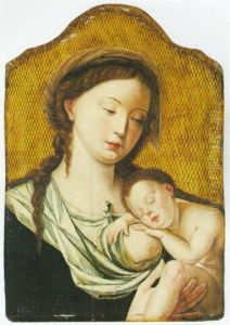The Madonna And Child by Pieter Ii Coecke Van Aelst