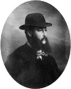 Portrait Of A Gentleman by Louis Eugene Coedes